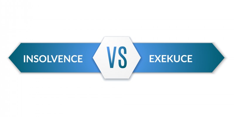 Insolvence vs. Exekuce
